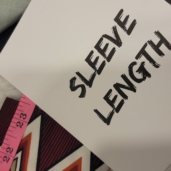 RUE 21 chevron print long sleeve button up blouse size small - Picture 9 of 12